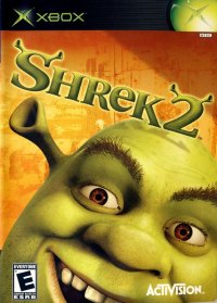 Shrek 2 and Shark Tale 2 in 1 Xbox US box art